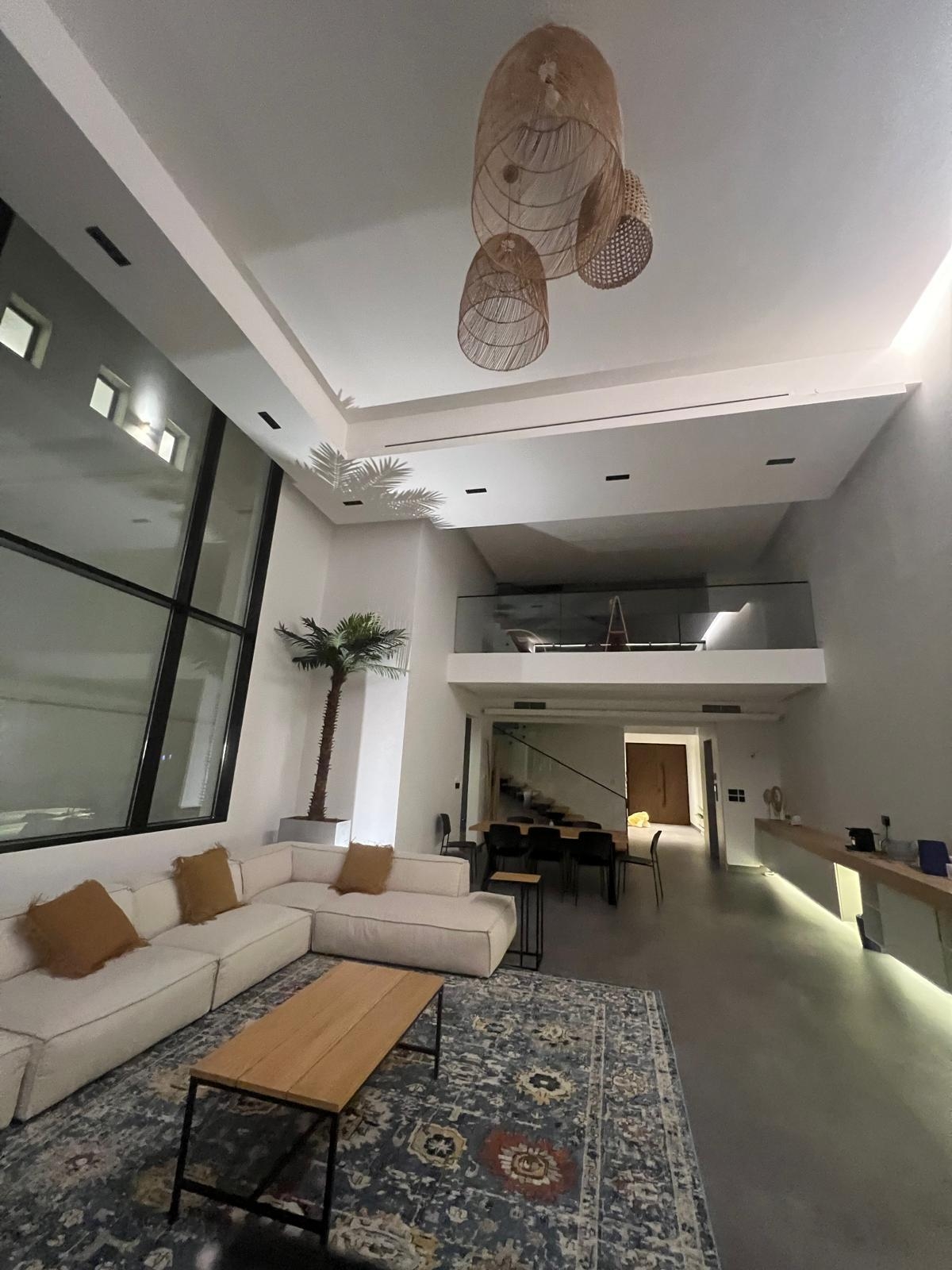 The ceiling